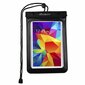 Universal Waterproof Case Pouch Dry Bag for Phone or Tablet up to 8" black цена и информация | Telefonu vāciņi, maciņi | 220.lv