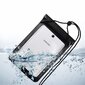 Universal Waterproof Case Pouch Dry Bag for Phone or Tablet up to 8" black цена и информация | Telefonu vāciņi, maciņi | 220.lv