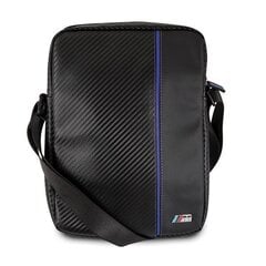 Torba BMW BMTB8CAPNBK Tablet 8" czarny/black Carbon / Blue Stripe cena un informācija | Somas, maciņi | 220.lv