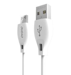 Dudao micro USB data charging cable 2.4A 2m white (L4M 2m white) cena un informācija | Savienotājkabeļi | 220.lv