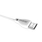 Dudao micro USB data charging cable 2.4A 2m white (L4M 2m white) cena un informācija | Savienotājkabeļi | 220.lv
