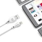 Dudao micro USB data charging cable 2.4A 2m white (L4M 2m white) cena un informācija | Savienotājkabeļi | 220.lv