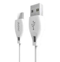 Dudao cable USB Type C 2.1A 2m white (L4T 2m white) cena un informācija | Savienotājkabeļi | 220.lv