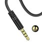 Dudao angled cable AUX mini jack 3.5mm 1m cable black (L11 black) cena un informācija | Savienotājkabeļi | 220.lv