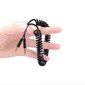 Dudao long stretchable cable AUX mini jack 3.5mm spring 150cm white (L12 white) cena un informācija | Savienotājkabeļi | 220.lv