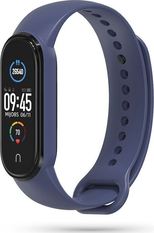 Tech-Protect IconBand siksniņa pulkstenim Xiaomi Mi Band 5 / Mi Band 6 zils cena un informācija | Viedpulksteņu un viedo aproču aksesuāri | 220.lv