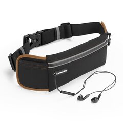 Ugreen Ultimate reflective stripe Running Belt with headphone outlet black (20818 LP112) цена и информация | Чехлы для телефонов | 220.lv