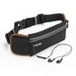 Ugreen Ultimate reflective stripe Running Belt with headphone outlet black (20818 LP112) cena un informācija | Telefonu vāciņi, maciņi | 220.lv