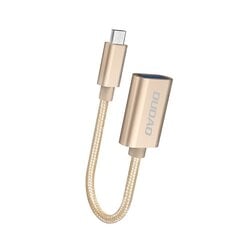 Кабель-переходник Dudao USB-micro USB 2.0 OTG серый (L15M) цена и информация | Кабели для телефонов | 220.lv