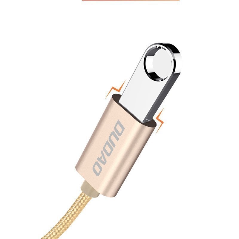 Dudao USB to micro USB 2.0 OTG adapter cable grey (L15M) cena un informācija | Savienotājkabeļi | 220.lv