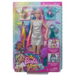 Кукла Barbie, Радужные волосы цена и информация | Игрушки для девочек | 220.lv