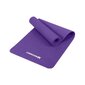 Gymnastic non slip mat for exercising 181 cm x 63 cm x 1 cm violet (WNSP-PURP) cena un informācija | Jogas preces | 220.lv