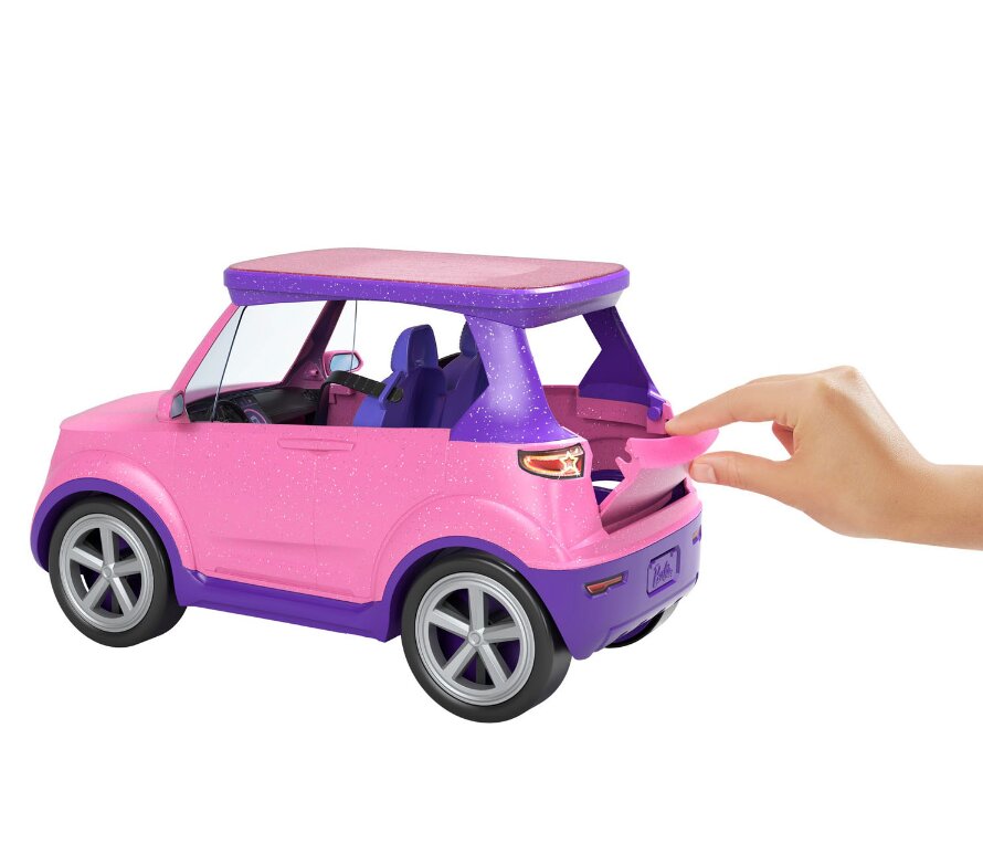 Rotaļu auto Mattel Barbie Big City Big Dreams GYJ25 cena un informācija | Rotaļlietas meitenēm | 220.lv