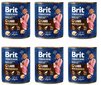 Brit Premium by Nature konservi suņiem Lamb with Buckwheat 6 X 800g cena un informācija | Konservi suņiem | 220.lv