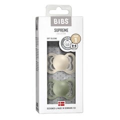 BIBS Supreme knupīši 2gb 0-6mēn. (Ivory/Sage) cena un informācija | Knupīši | 220.lv