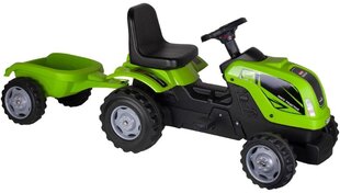 Детский трактор с педалями и прицепом цена и информация | Игрушки для мальчиков | 220.lv