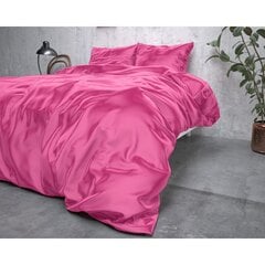 Sleeptime zīda gultas veļas komplekts, tumši rozā, zīda mikrošķiedra цена и информация | Постельное белье | 220.lv
