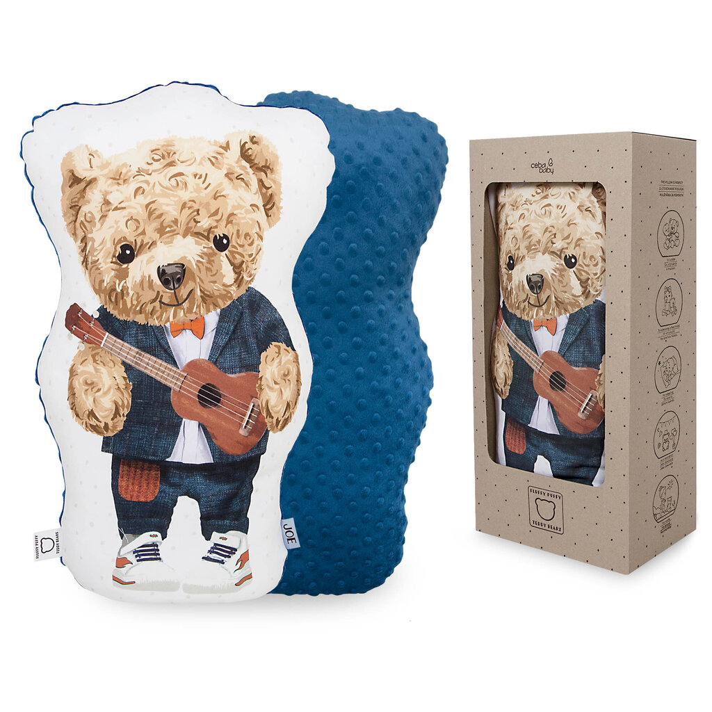 CebaBaby spilvens, Fluffy Puffy Joe, W-852-132-682 цена и информация | Mīkstās (plīša) rotaļlietas | 220.lv