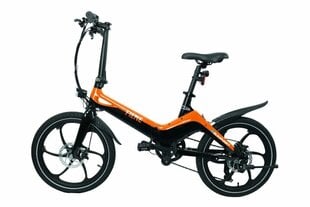 Saliekams elektriskais velosipēds Blaupunkt Fiene 20", oranžs cena un informācija | Blaupunkt Velosipēdi, skrejriteņi, skrituļslidas, skrituļdēļi | 220.lv