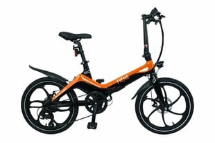 Saliekams elektriskais velosipēds Blaupunkt Fiene 20", oranžs cena un informācija | Blaupunkt Velosipēdi, skrejriteņi, skrituļslidas, skrituļdēļi | 220.lv