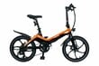 Saliekams elektriskais velosipēds Blaupunkt Fiene 20", oranžs cena un informācija | Elektrovelosipēdi | 220.lv