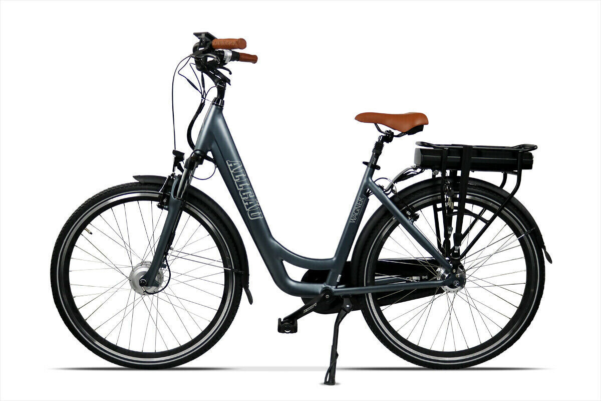 Elektriskais velosipēds Wagner Zoll 28", pelēks cena un informācija | Elektrovelosipēdi | 220.lv