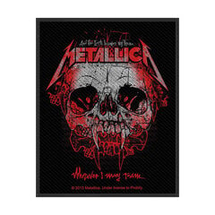 Uzšuve Metallica WHEREVER I MAY ROAM cena un informācija | Moto piederumi | 220.lv