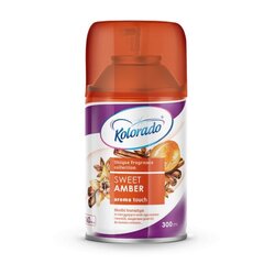 Gaisa atsvaidzinātājs Kolorado Aroma Touch Sweet Amber 300ml цена и информация | Освежители воздуха | 220.lv