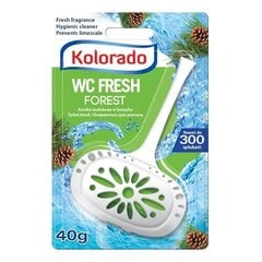 Tualetes bloks Kolorado Fresh Forest 40g цена и информация | Чистящие средства | 220.lv