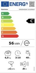 Electrolux EW6SN406WI цена и информация | Стиральные машины | 220.lv