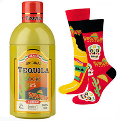 Vīriešu zeķes Soxo Tequila pudelē par dāvanu 40-45 cena un informācija | Vīriešu zeķes | 220.lv