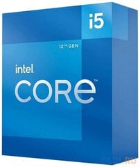 CPU|INTEL|Desktop|Core i5|i5-12500|Alder Lake|3000 MHz|Cores 6|18MB|Socket LGA1700|65 Watts|GPU UHD 770|BOX|BX8071512500SRL5V цена и информация | Процессоры (CPU) | 220.lv