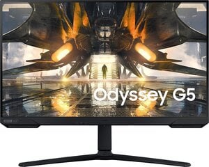 MONITOR Samsung Odyssey G52A 81.3 cm (32") 2560 x 1440 pixels Quad HD LED Black цена и информация | Мониторы | 220.lv