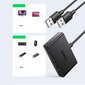 Ugreen switch adapter switch box USB 2 inputs - 3 outputs black (CM409) cena un informācija | Adapteri un USB centrmezgli | 220.lv