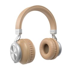 Dudao wireless Bluetooth headphones with micro SD card slot gold (X22 gold) цена и информация | Наушники | 220.lv