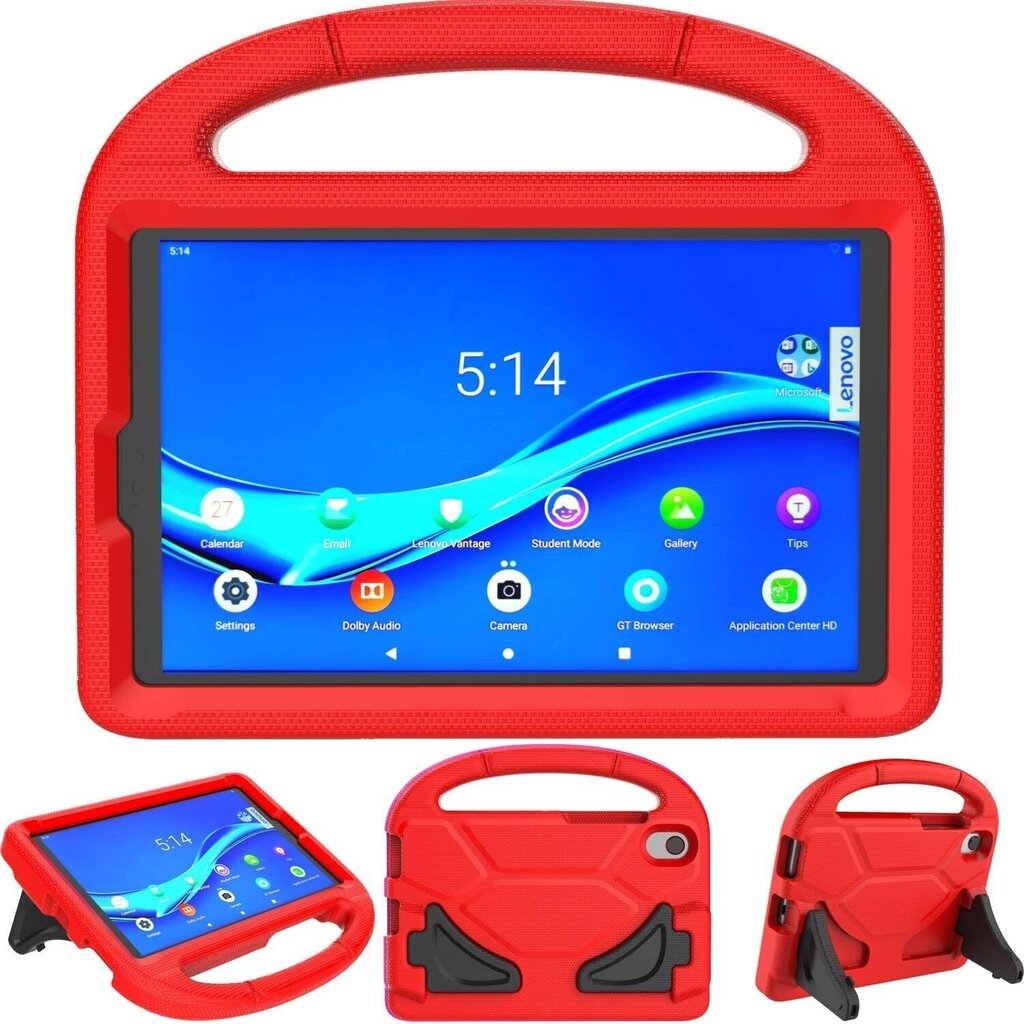 Maciņš Shockproof Kids Samsung X200/X205 Tab A8 10.5 2021 sarkans цена и информация | Somas, maciņi | 220.lv