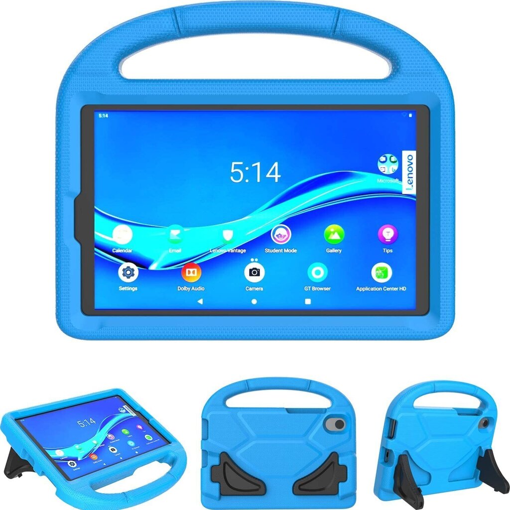 Maciņš Shockproof Kids Samsung X200/X205 Tab A8 10.5 2021 tumši zils cena un informācija | Somas, maciņi | 220.lv