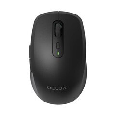 Мышь Delux Wireless 2.4G M519GD, черная цена и информация | Мыши | 220.lv