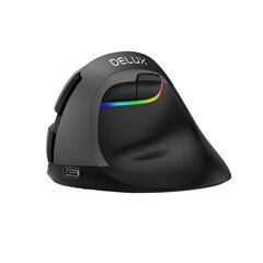 Delux Wireless 2.4G+BT Ergonomic Mouse M618Mini цена и информация | Мыши | 220.lv