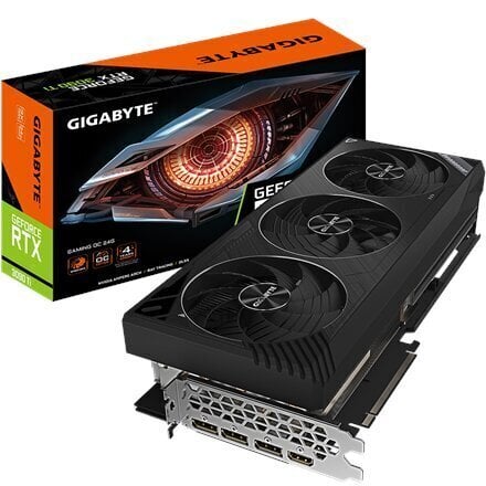 Videokarte Videokarte, GIGABYTE, NVIDIA GeForce RTX 3090 Ti,  GV-N309TGAMINGOC-24GD cena | 220.lv