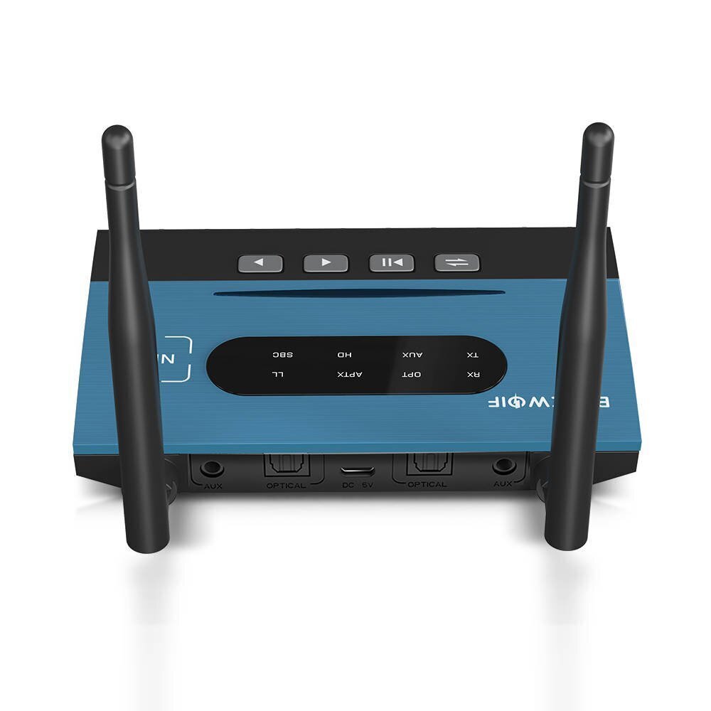 Transmitter / Receiver bluetooth BlitzWolf BW-BR7, NFC цена и информация | Adapteri un USB centrmezgli | 220.lv