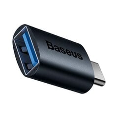 Baseus Ingenuity USB-C to USB-A adapter OTG (blue) cena un informācija | Baseus Apģērbi, apavi, aksesuāri | 220.lv