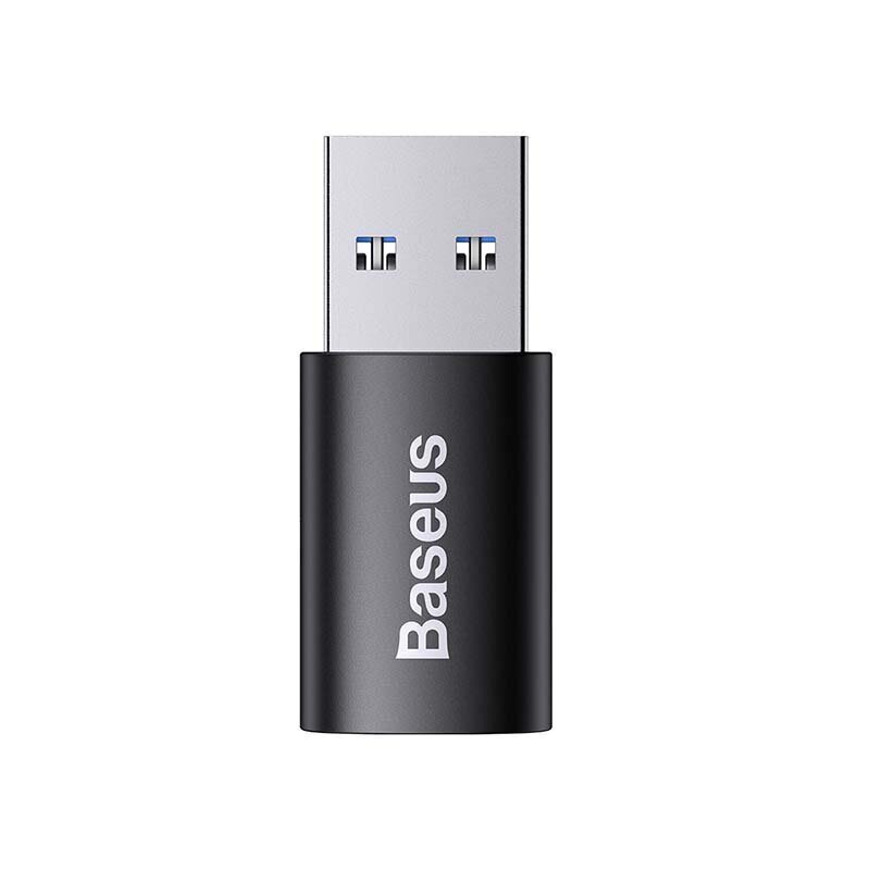 Baseus Ingenuity USB-A to USB-C adapter OTG (black) cena un informācija | Adapteri un USB centrmezgli | 220.lv