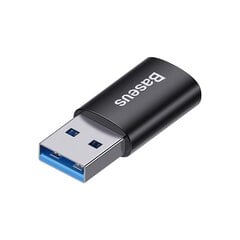 Baseus Ingenuity USB-A to USB-C adapter OTG (black) цена и информация | Адаптеры и USB разветвители | 220.lv