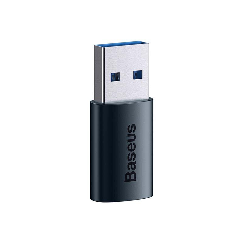 Baseus Ingenuity USB-A to USB-C adapter OTG (blue) cena un informācija | Adapteri un USB centrmezgli | 220.lv