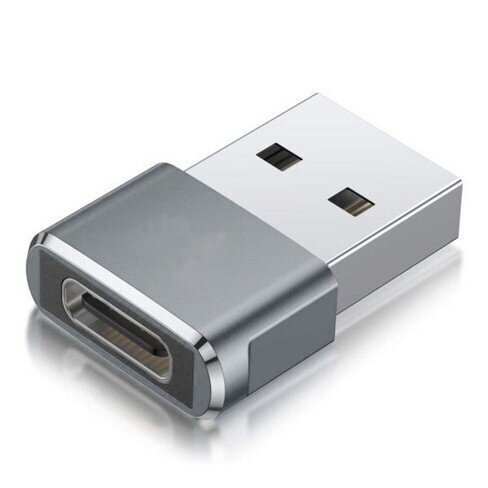 Fusion OTG adapteris USB 3.0 uz USB-C 3.1 sudraba krāsā cena un informācija | Adapteri un USB centrmezgli | 220.lv