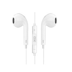 XO wired earphones S8 jack 3,5mm white цена и информация | Наушники | 220.lv