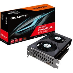 Videokarte, GIGABYTE, AMD Radeon RX 6400, GV-R64EAGLE-4GD cena un informācija | Videokartes (GPU) | 220.lv