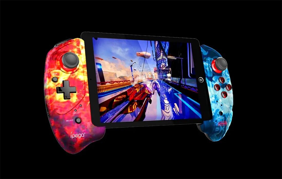 iPega PG-9083B Wireless Gaming Controller with smartphone holder (flame) cena un informācija | Gaming aksesuāri | 220.lv