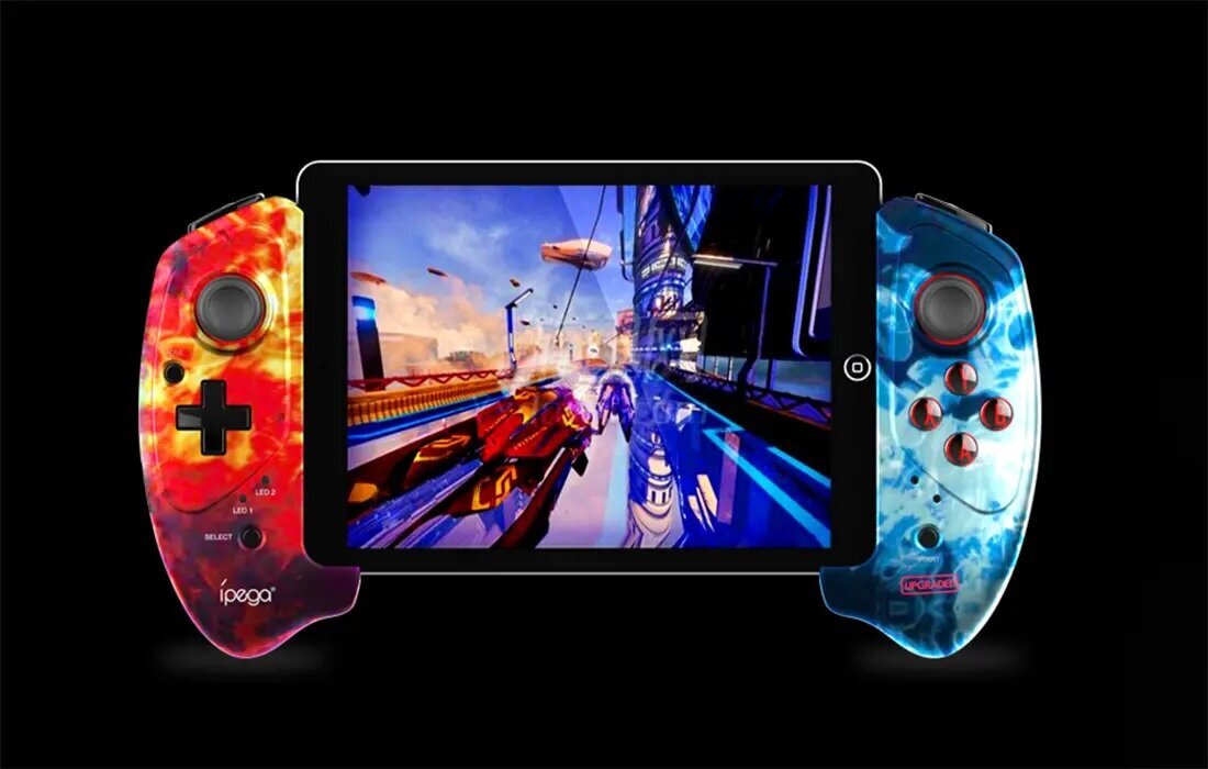 iPega PG-9083B Wireless Gaming Controller with smartphone holder (flame) cena un informācija | Gaming aksesuāri | 220.lv